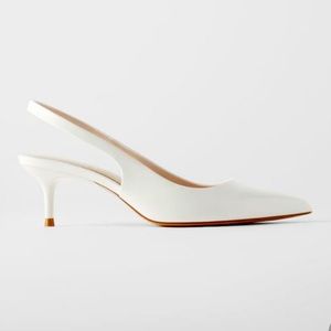 ZARA Slingback Kitten Heel